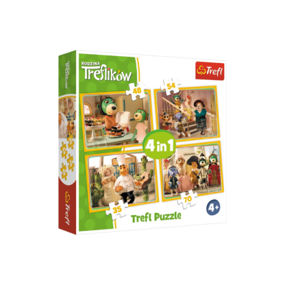 Rodzina Treflikow 4in1 puzzle