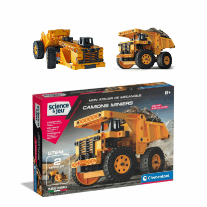 Science et jeu – camions miniers