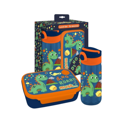 Set de gourde et lunchbox Dino