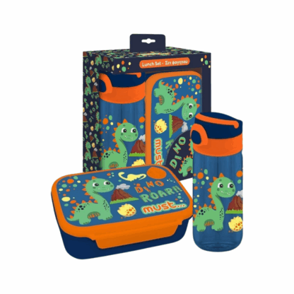 Set de gourde et lunchbox Dino