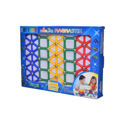 Magnetic Construction Building Blocks – 157 Pcs