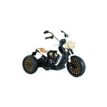 moto harley electrique pour enfant blanc