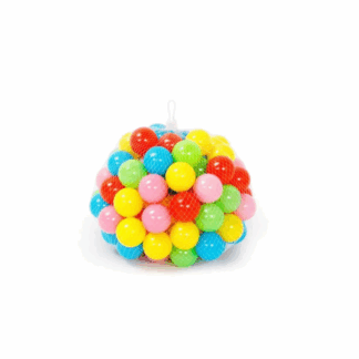 Sac de 50 balles multi couleur