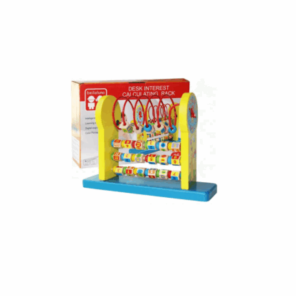 Support d’activité de calcul en bois pour enfant