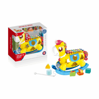 Cheval à Bascule 5 en 1 pour Enfants