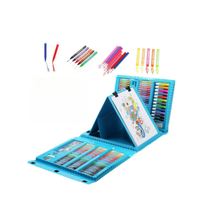 Super mega art set 208 pieces Bleu