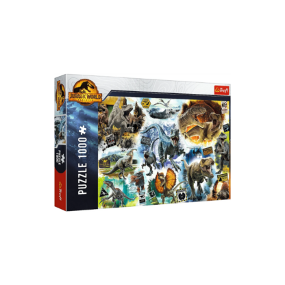 Sur la piste des dinosaures de Jurassic Park Puzzle 1000 pieces