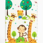 Jeu d'éveil tapis pliable antichoc pour bébé modéle aléatoire