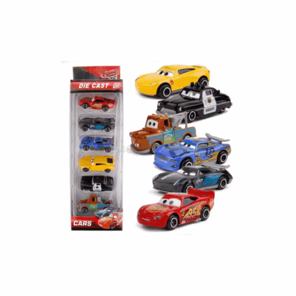 Die-Cast Set 6 voitures Cars