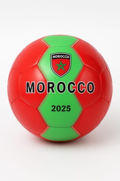 Ballon football équipe Nationale Maroc modéle aléatoire