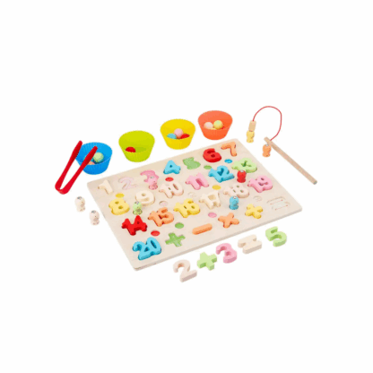 Jeu de pêche en bois +3ans