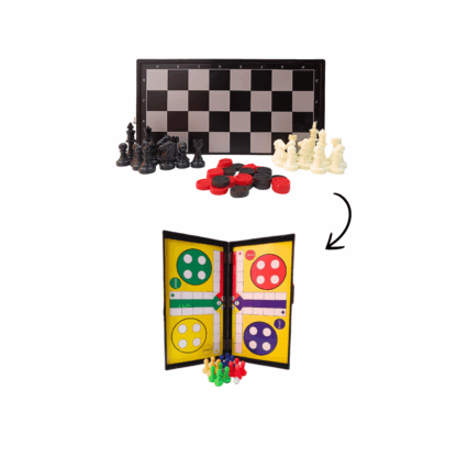 Parchis et Jeu d’échecs 2en1