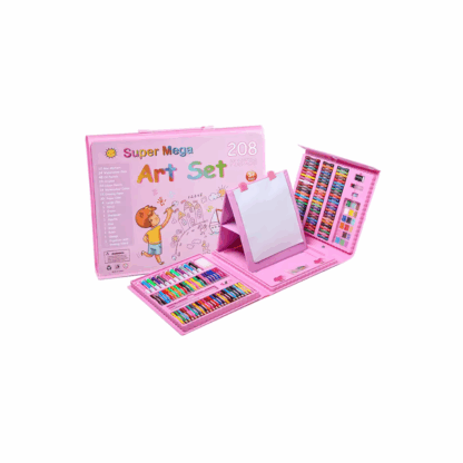 Super méga art set 208 pièces – Rose