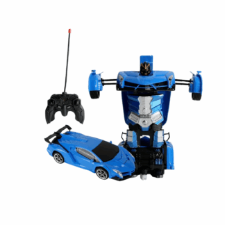 360° Voiture Rc Robot Transformable 118 – Bleu