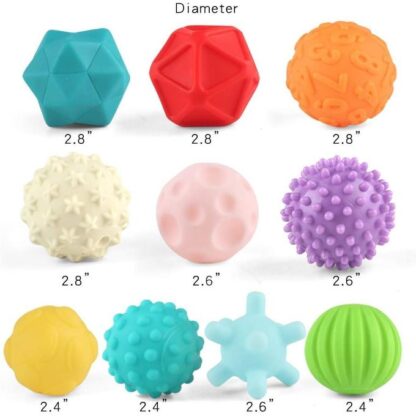 Ensemble de boules sensorielles +6 mois-2