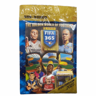 Blister Panini FIFA 365 2026 - 8 Pochettes De 5 Stickers (40 Autocollants) - Collection Football édition 2025/2026