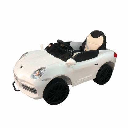 Voiture électrique 12V pour enfants BLANCHE