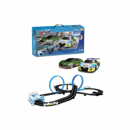 Circuit électrique 2 Bugatti voitures avec manettes