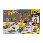 Circuit Hot Wheels double ring 360 rotation