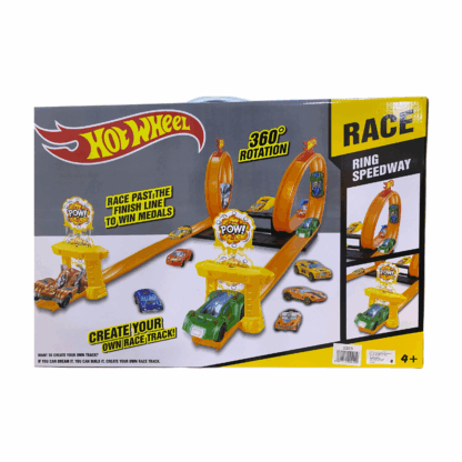 Circuit Hot Wheels ring 360 rotation-2