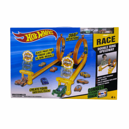 Circuit Hot Wheels ring 360 rotation-3
