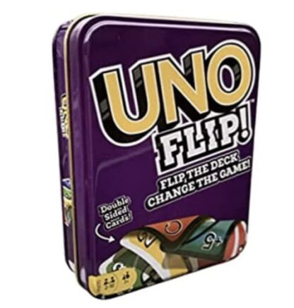 Uno flip boîte métallique