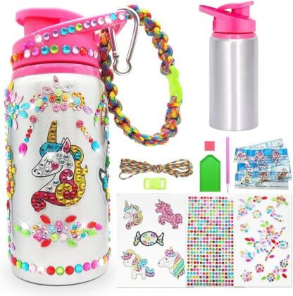 Gourde unicorn avec stikers