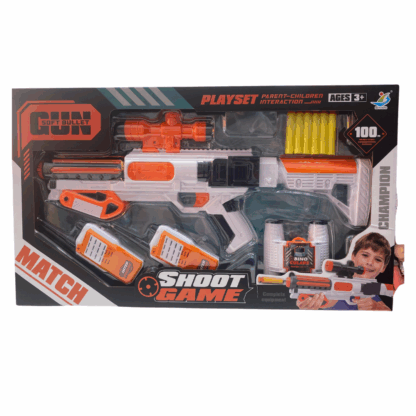 Pistolet avec talkie-walkie et jumelles