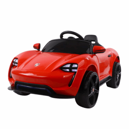 Voiture rouge 12V électrique pour enfant