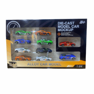 Voitures métalliques Die cast 10 modèles