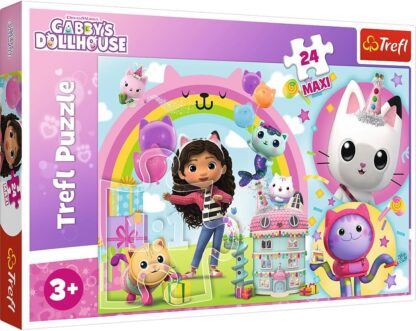 Puzzle gabby’s dollhouse 24 maxi