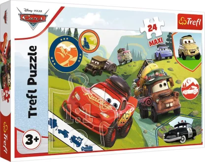 Puzzle trefl cars 24 maxi