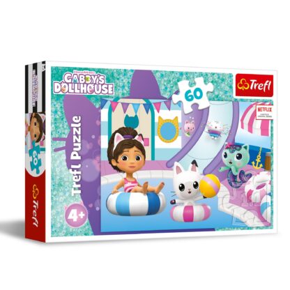 Trefl puzzle gabby's dollhouse 60 pièces