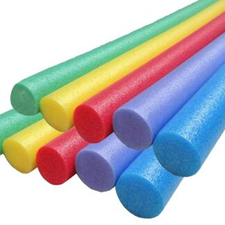 frite de piscine en mousse colorée