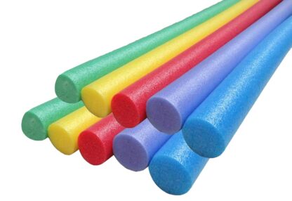 frite de piscine en mousse colorée