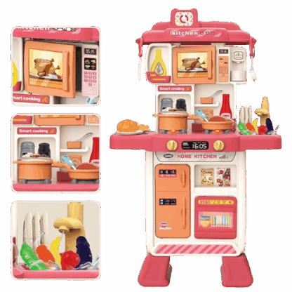 Ensemble de cuisine avec son et lumière