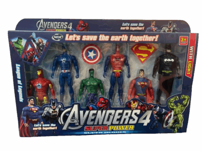 Figurine avengers 4 super power