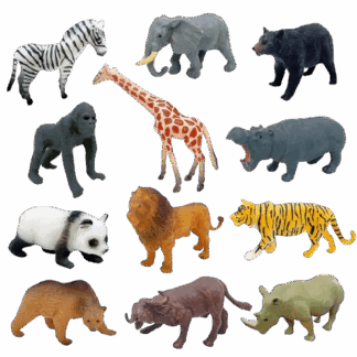 Figurines d’animaux de la forêt