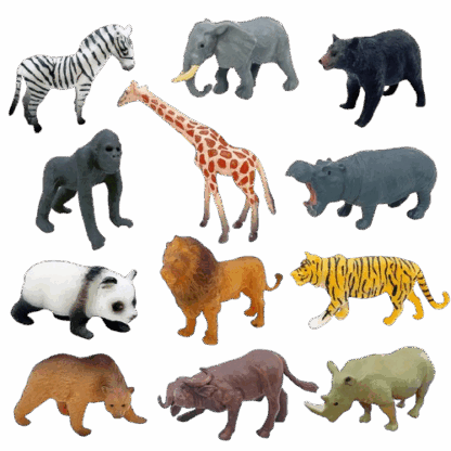 Figurines d’animaux de la forêt