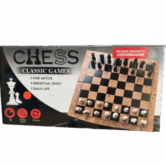 Jeu d'echec en bois 49cm