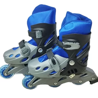 Patin à roulettes bleu pour enfants