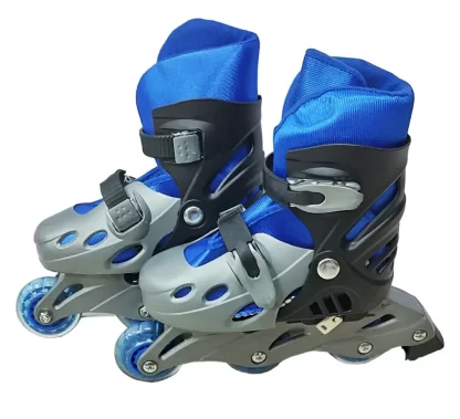 Patin à roulettes bleu pour enfants