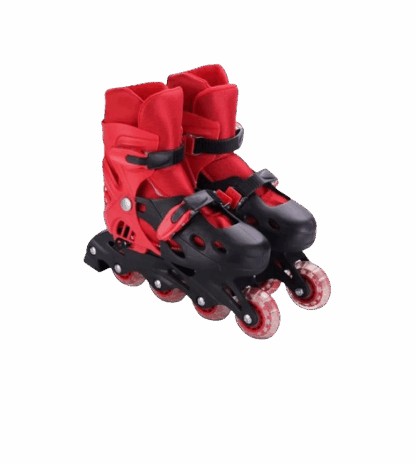 Patin à roulettes rouge pour enfants