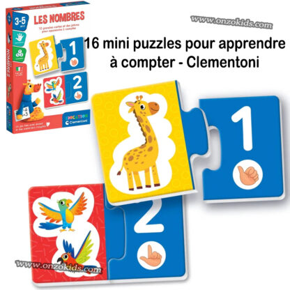 16 mini-puzzles clementoni 1