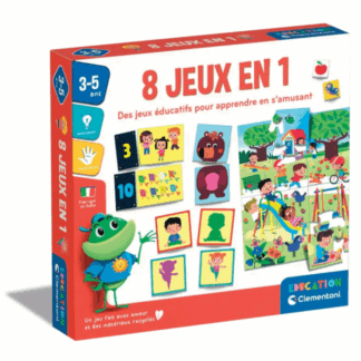 8 jeux en 1 - clementoni
