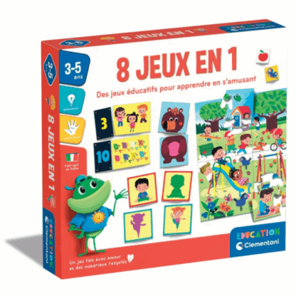 8 jeux en 1 - clementoni