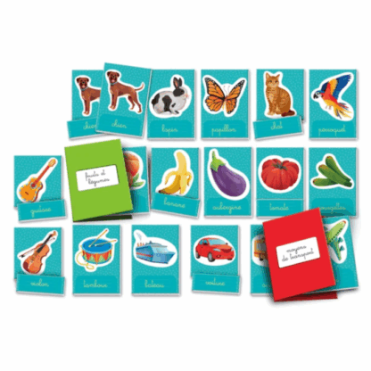 Les mots en images - MONTESSORI - CLEMENTONI