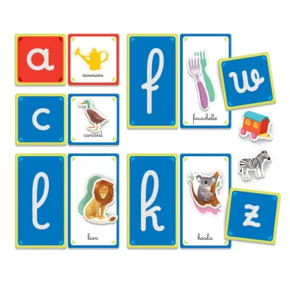 Les lettres tactiles - Montessori - CLEMENTONI
