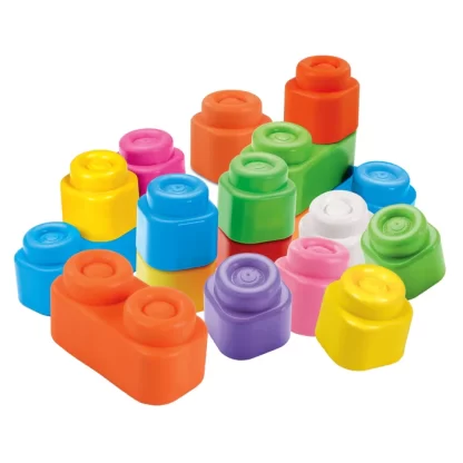 Blocks en silicon 24pcs - clementoni 2