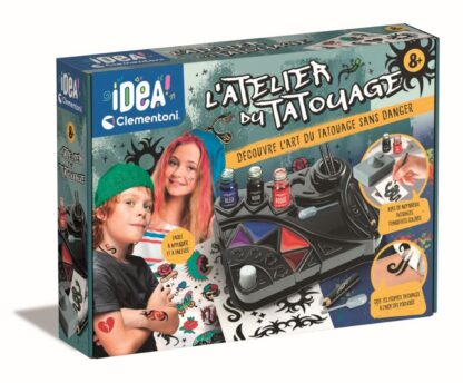 Jeu d'imitation L'atelier du tatouage - clementoni
